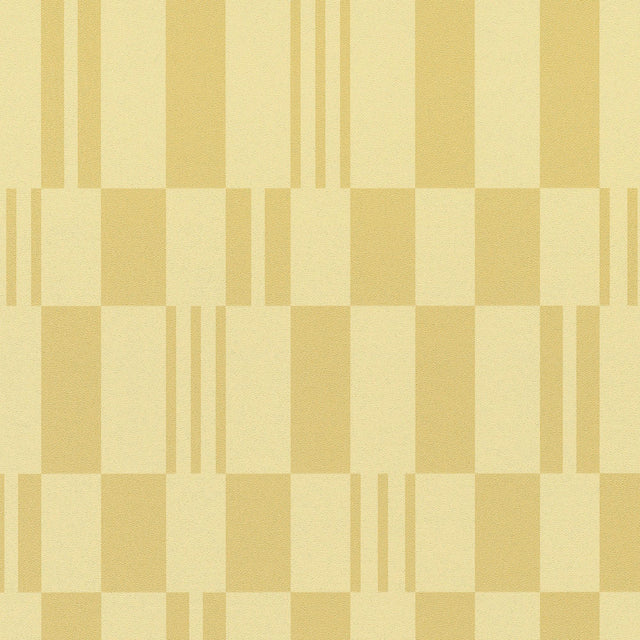 Veer Decor Sun Geo Stripe Yellow Wallpaper