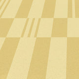 Veer Decor Sun Geo Stripe Yellow Wallpaper