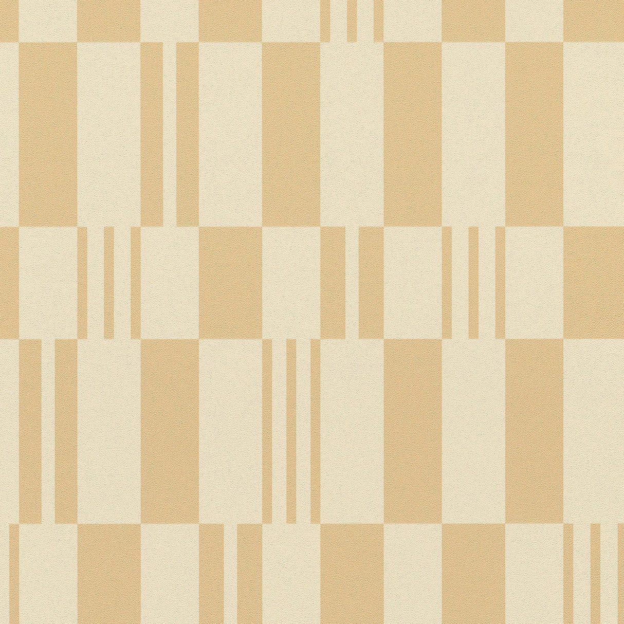 Veer Decor Sun Geo Stripe Orange Wallpaper