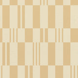 Veer Decor Sun Geo Stripe Orange Wallpaper