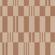Veer Decor Sun Geo Stripe Brown Wallpaper