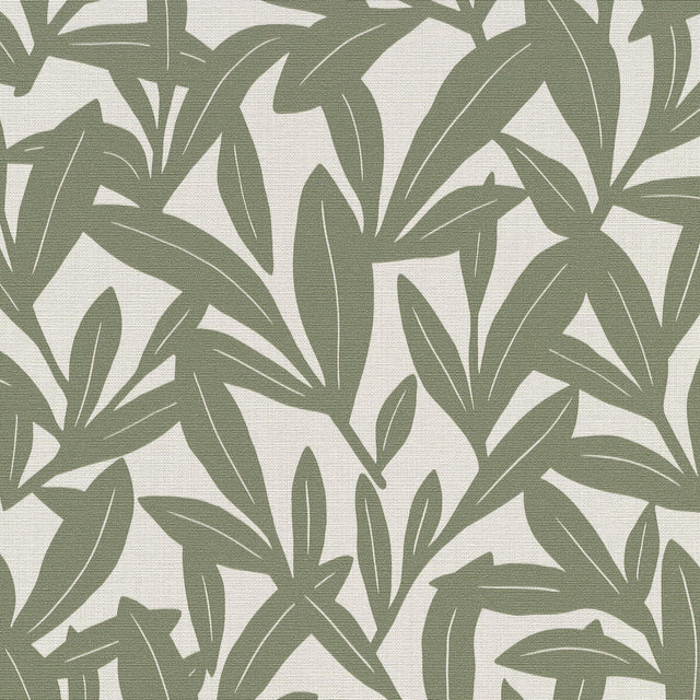 Veer Decor Shadowleaf Green Wallpaper
