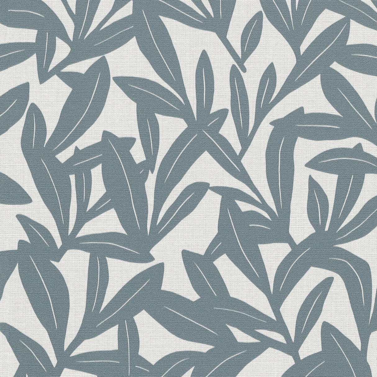 Veer Decor Shadowleaf Blue Wallpaper