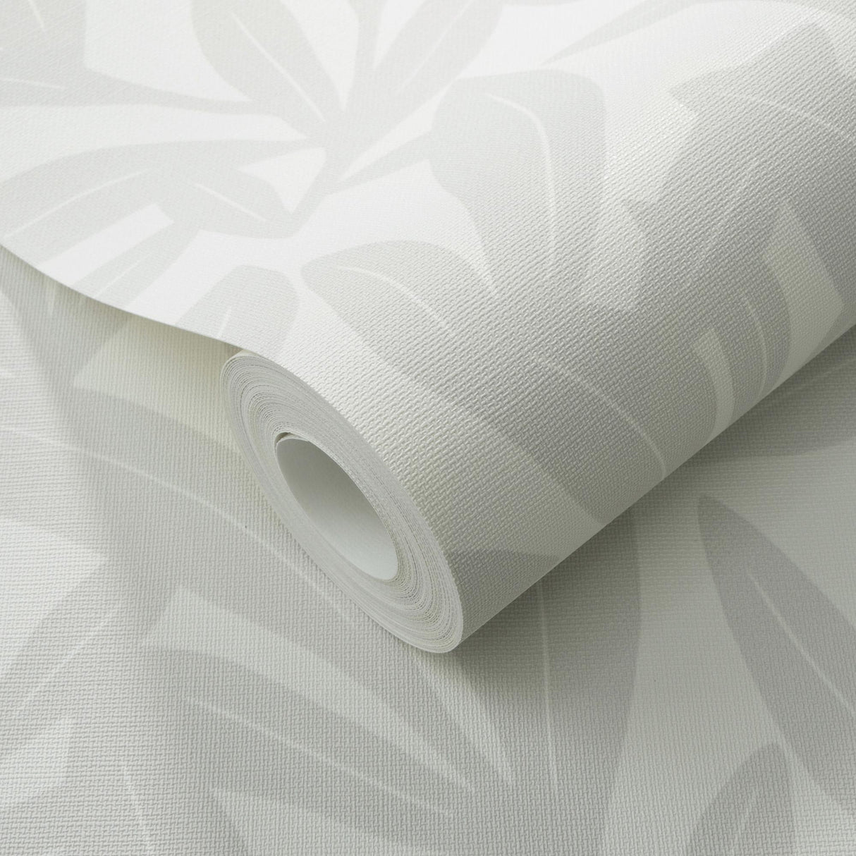 Veer Decor Shadowleaf Grey Wallpaper