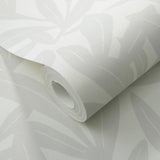 Veer Decor Shadowleaf Grey Wallpaper