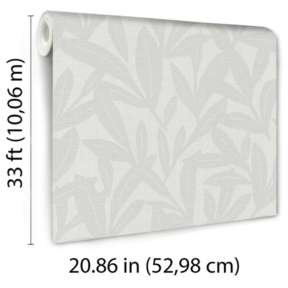 Veer Decor Shadowleaf Grey Wallpaper