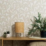 Veer Decor Shadowleaf Beige Wallpaper