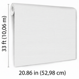 Veer Decor Linen Slub White Wallpaper