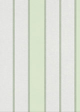 Veer Decor Sculpted Panel Stripe Green Wallpaper