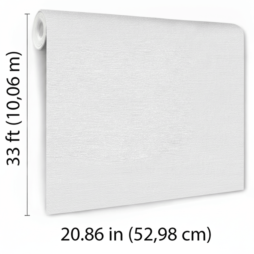 Veer Decor Linen Slub Grey Wallpaper