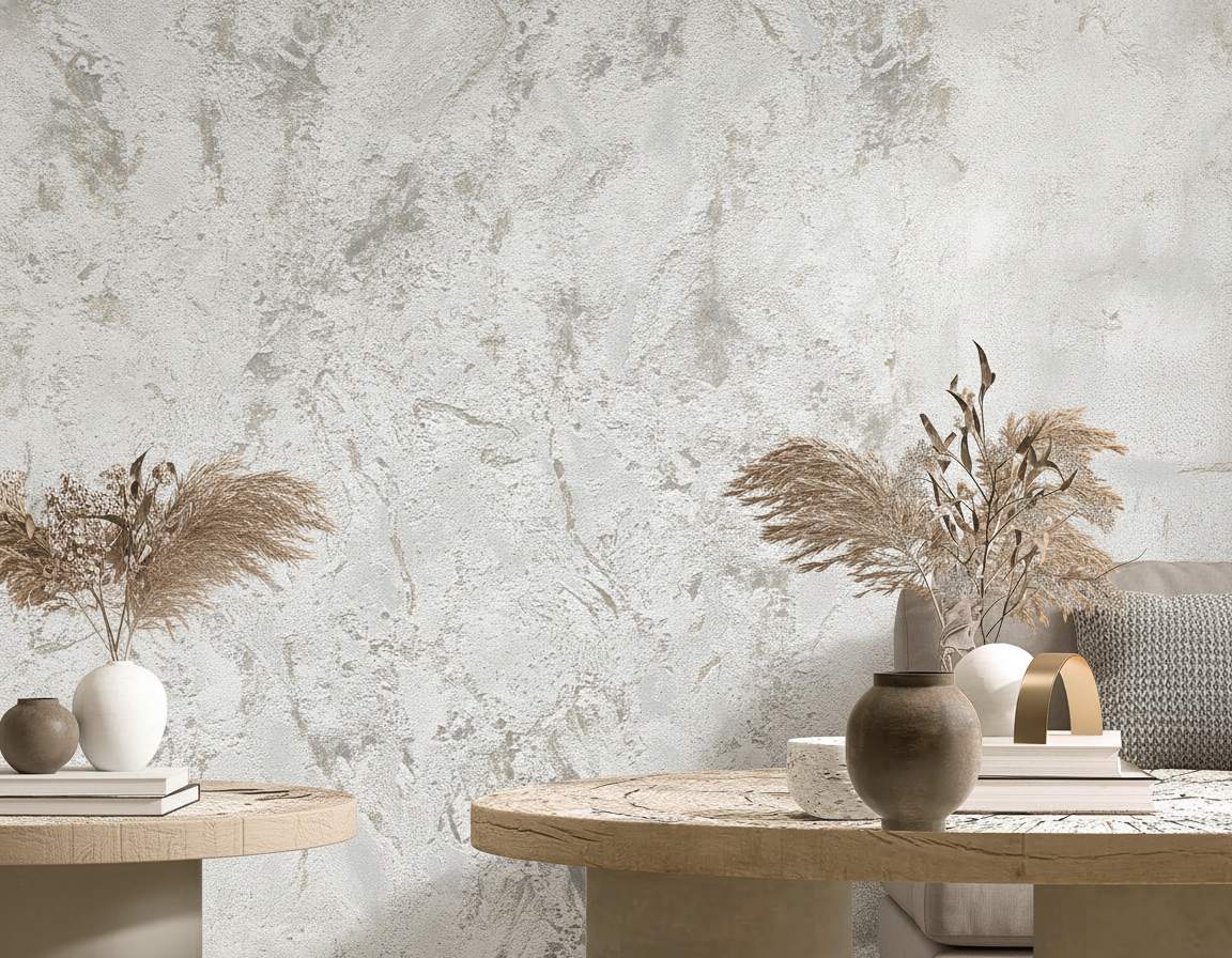 Veer Decor Venetian Stucco Grey Wallpaper