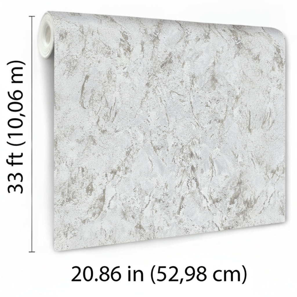 Veer Decor Venetian Stucco Grey Wallpaper