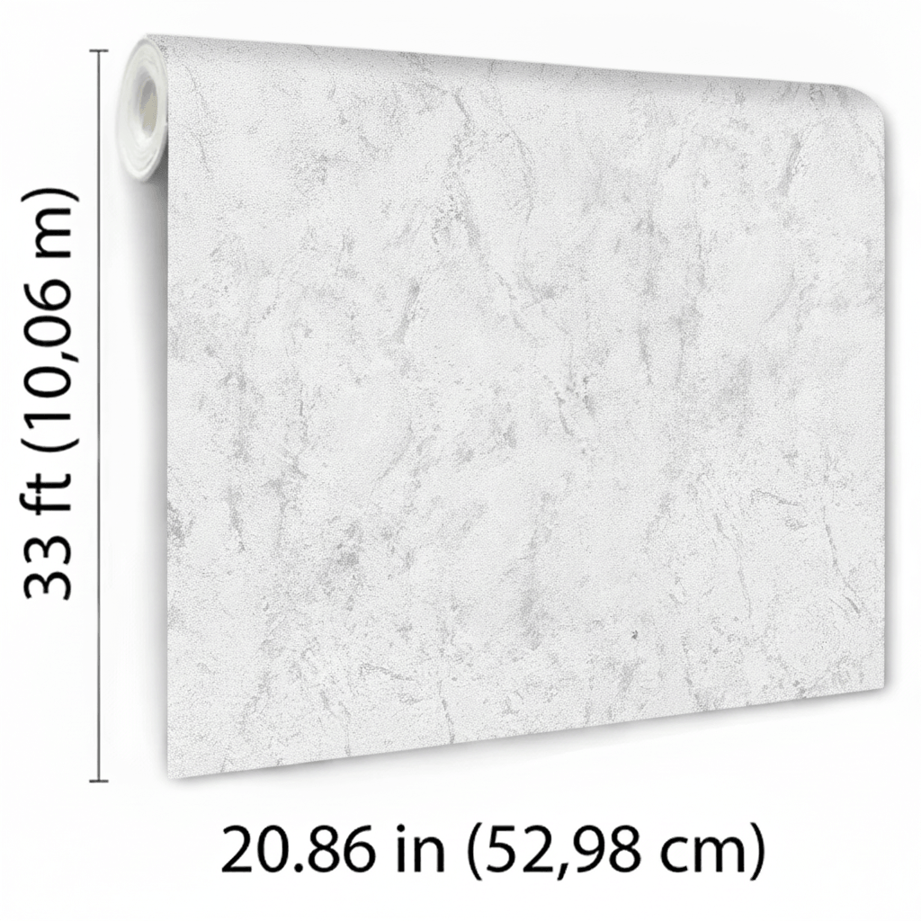 Veer Decor Venetian Stucco Light Grey Wallpaper