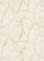 Veer Decor Etched Palm Canopy Cream Wallpaper