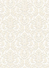 Veer Decor Sculpted Damask Beige Wallpaper