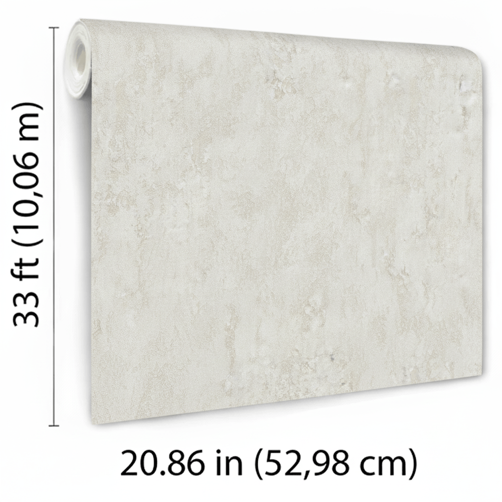 Veer Decor Weathered Fresco Beige Wallpaper