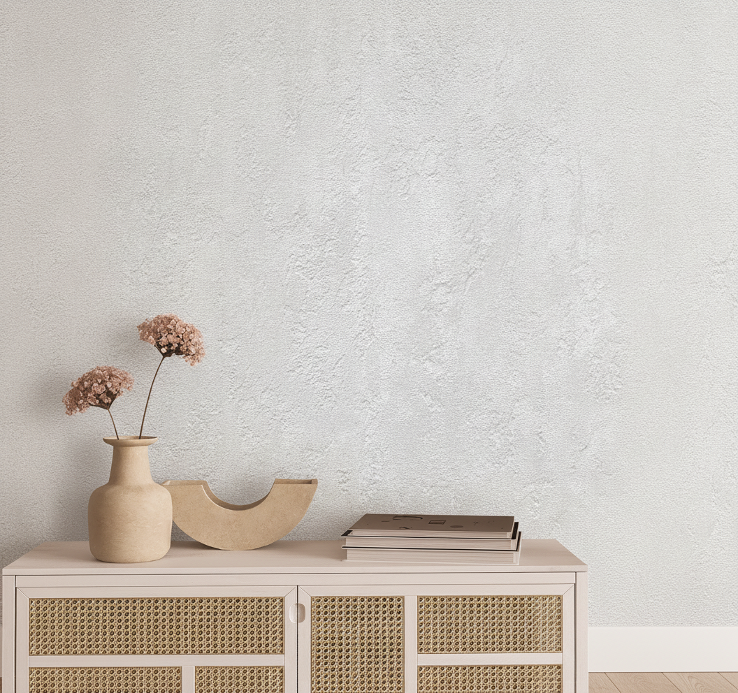 Veer Decor Weathered Fresco Grey Wallpaper