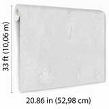 Veer Decor Weathered Fresco Grey Wallpaper
