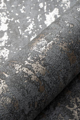 Veer Decor Weathered Fresco Anthracite Wallpaper