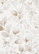 Veer Decor Ethereal Vinen Brown Wallpaper