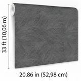 Veer Decor Sculpted Whispering Dunes Anthracite Wallpaper