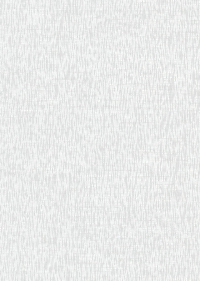 Veer Decor Sculpted Vertical Reed White Wallpaper