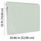 Veer Decor Sculpted Vertical Reed Green Wallpaper