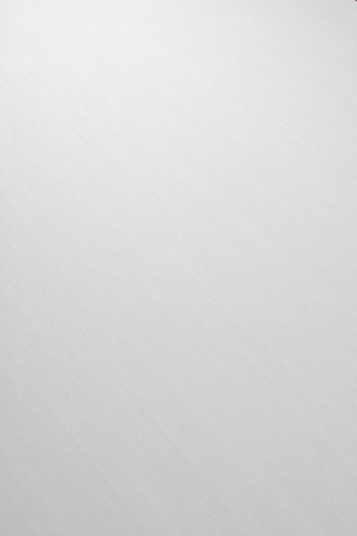 Veer Decor Fine Vertical Linen Texture White Wallpaper