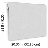 Veer Decor Sculpted Vertical Reed Light Grey Wallpaper