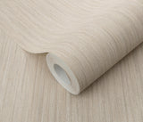 Veer Decor Fine Vertical Linen Texture Beige Wallpaper