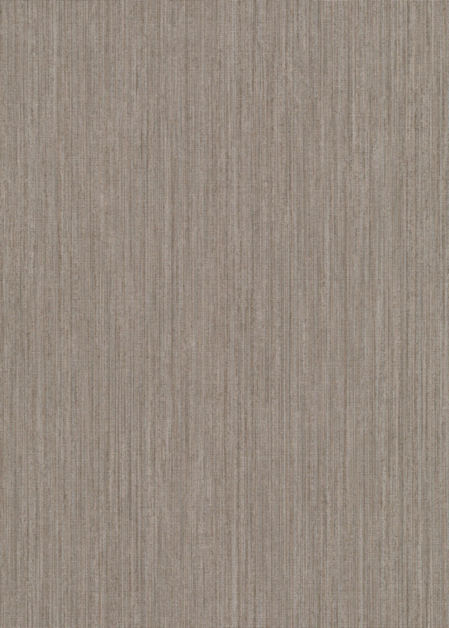 Veer Decor Fine Vertical Linen Texture Brown Wallpaper