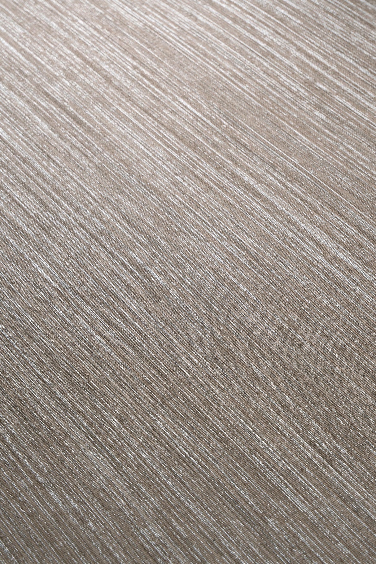 Veer Decor Fine Vertical Linen Texture Brown Wallpaper