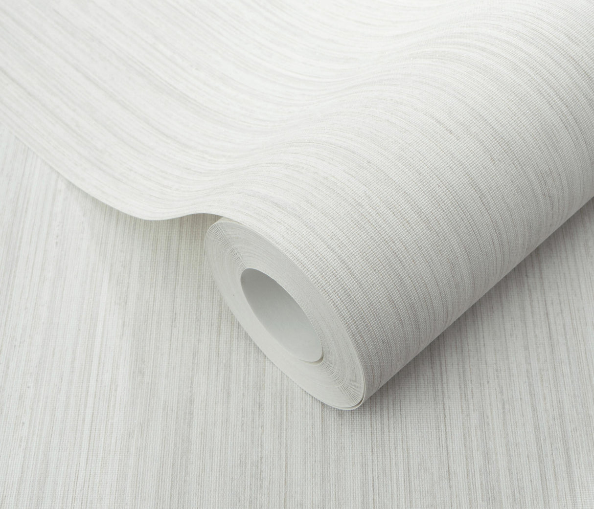 Veer Decor Fine Vertical Linen Texture Light Grey Wallpaper