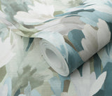 Veer Decor Sylvan Blooms Green Wallpaper