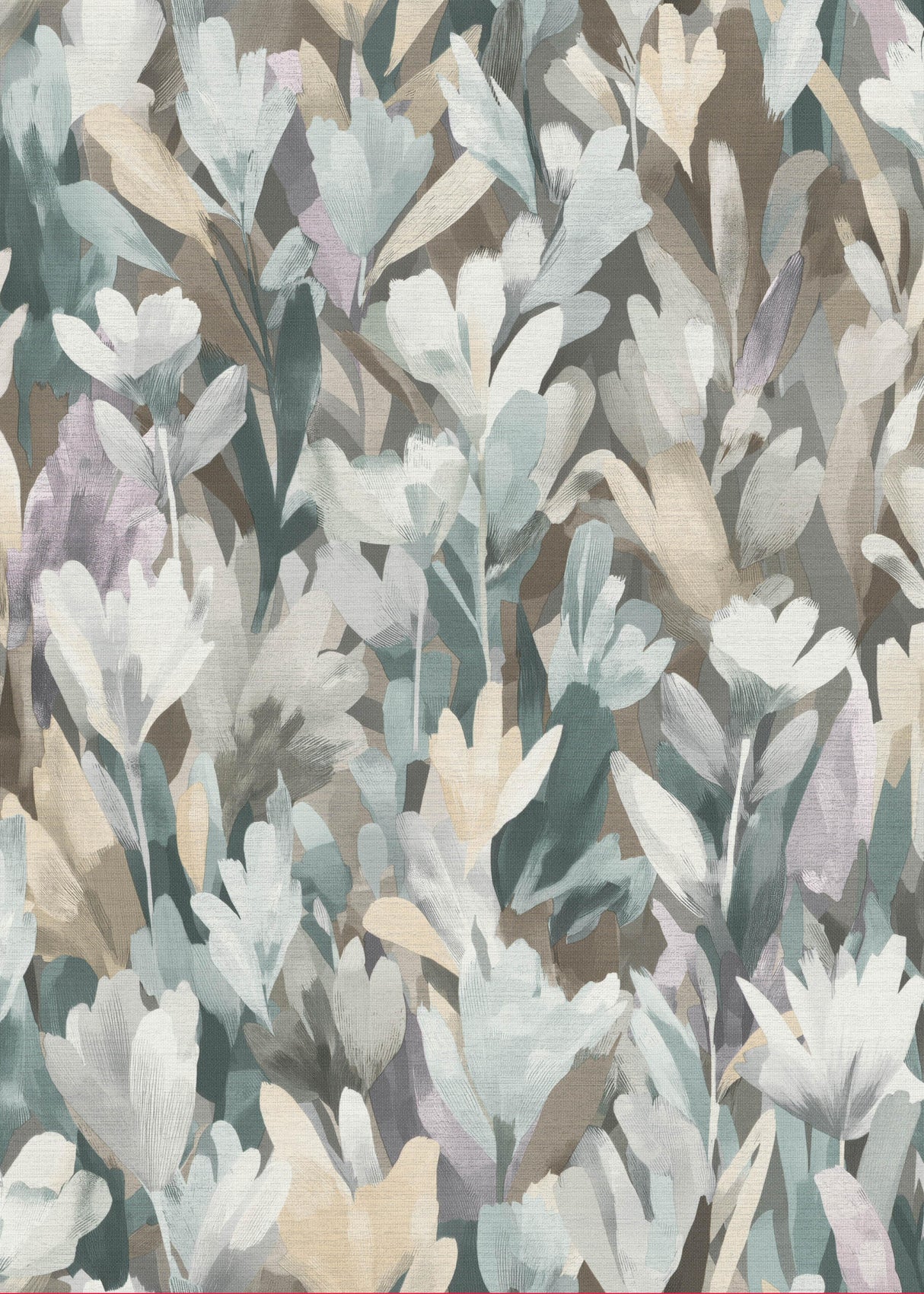 Veer Decor Sylvan Blooms Purple Wallpaper