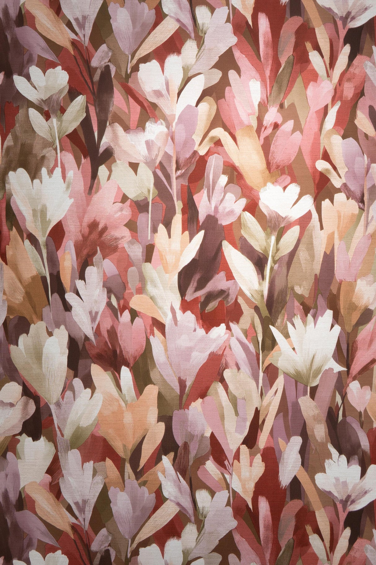 Veer Decor Sylvan Blooms Red Wallpaper