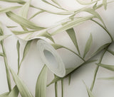 Veer Decor Sylvan Bamboo Fronds Green Wallpaper