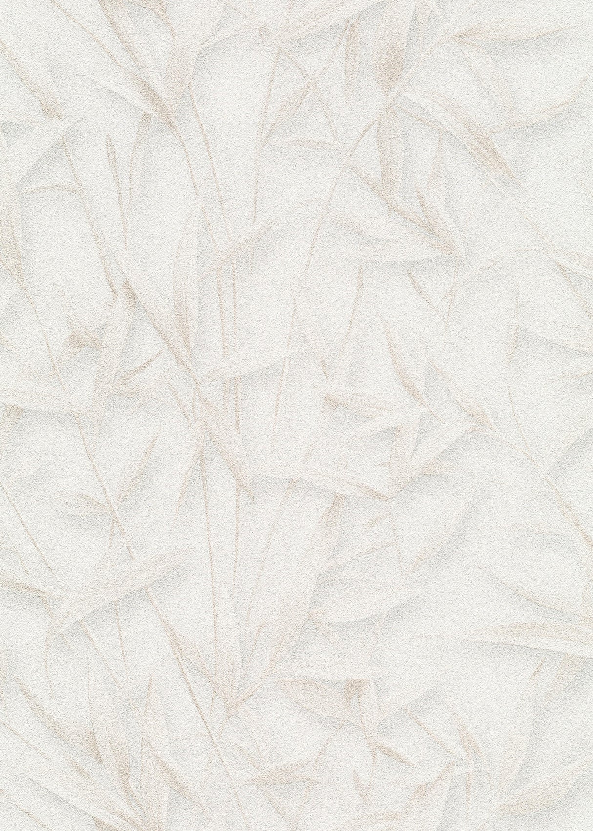 Veer Decor Sylvan Bamboo Fronds Beige Wallpaper