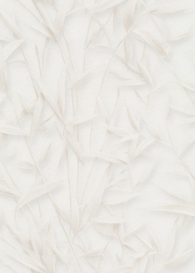 Veer Decor Sylvan Bamboo Fronds Beige Wallpaper
