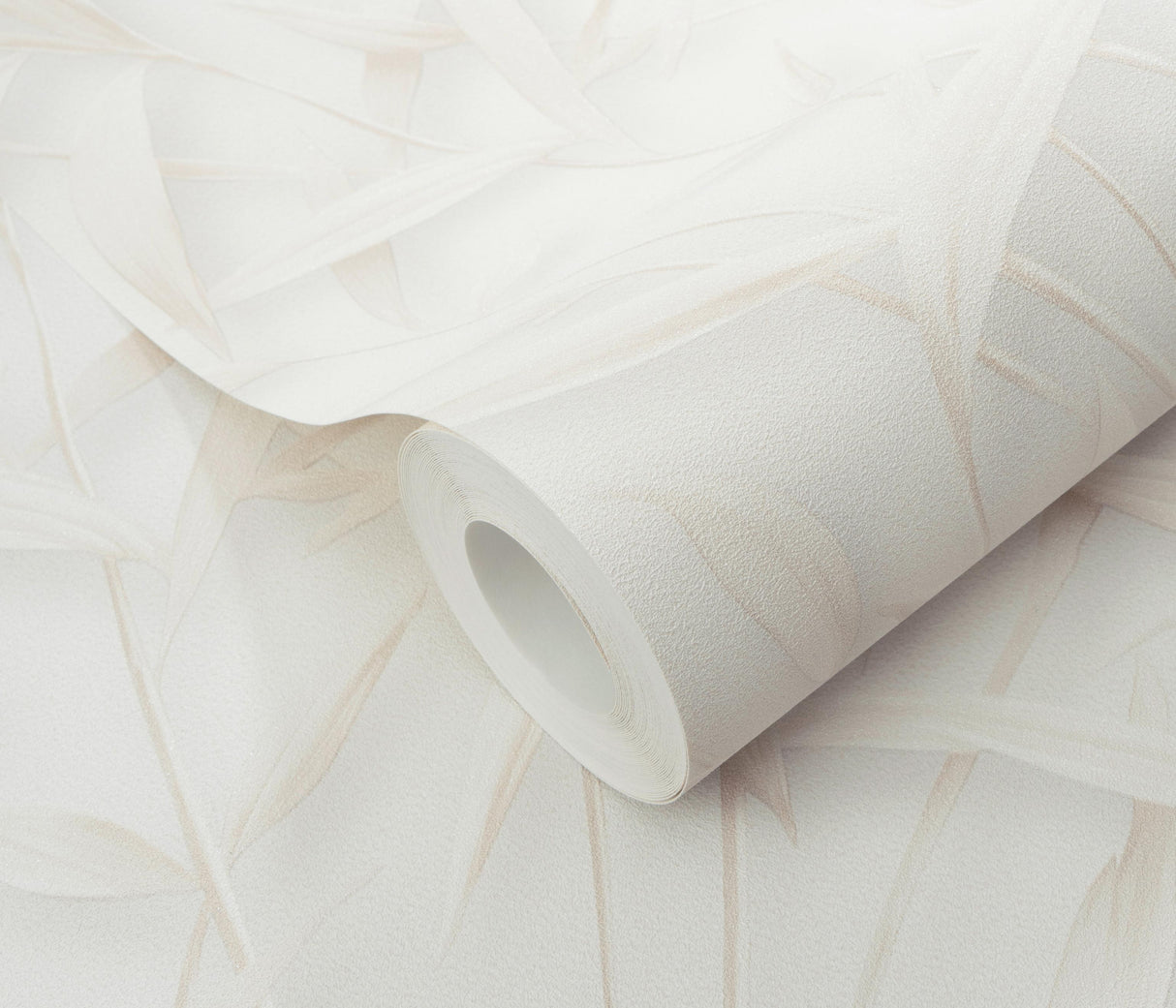 Veer Decor Sylvan Bamboo Fronds Beige Wallpaper