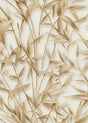 Veer Decor Sylvan Bamboo Fronds Brown Wallpaper