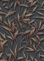 Veer Decor Sylvan Bamboo Fronds Anthracite Wallpaper