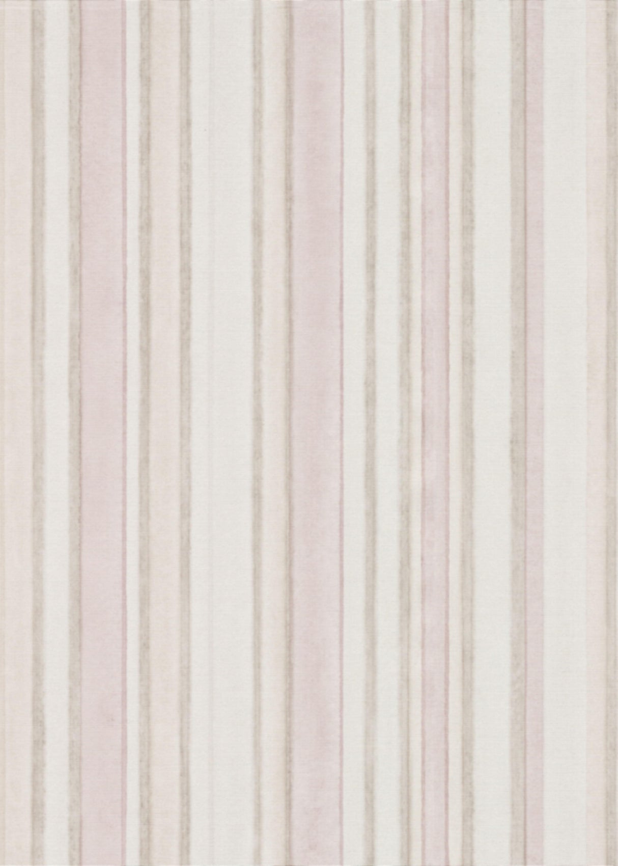 Veer Decor Soft Watercolor Stripe Pink Wallpaper