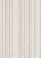 Veer Decor Soft Watercolor Stripe Pink Wallpaper
