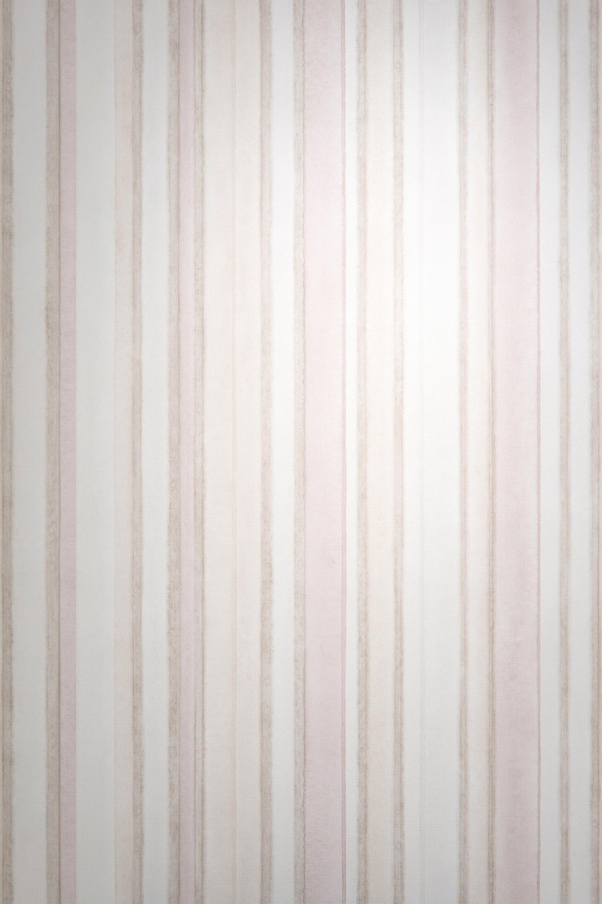 Veer Decor Soft Watercolor Stripe Pink Wallpaper