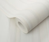 Veer Decor Soft Watercolor Stripe Cream Wallpaper