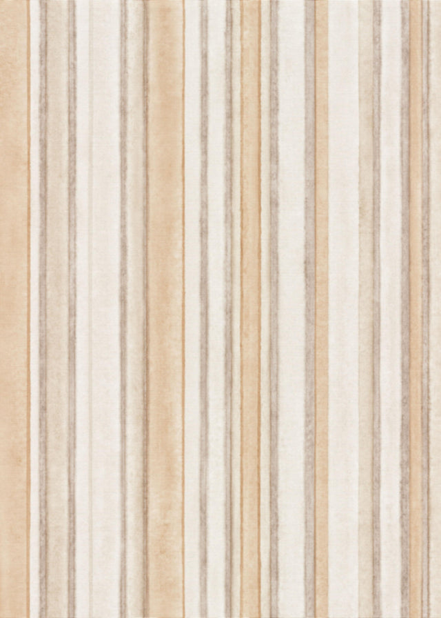 Veer Decor Soft Watercolor Stripe Hazel Wallpaper