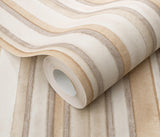 Veer Decor Soft Watercolor Stripe Hazel Wallpaper