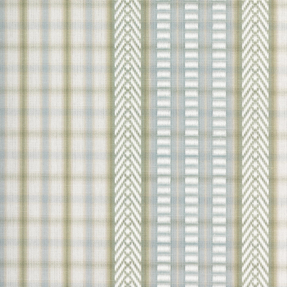 Kravet PALMETTO PLAID SURF GREEN Fabric