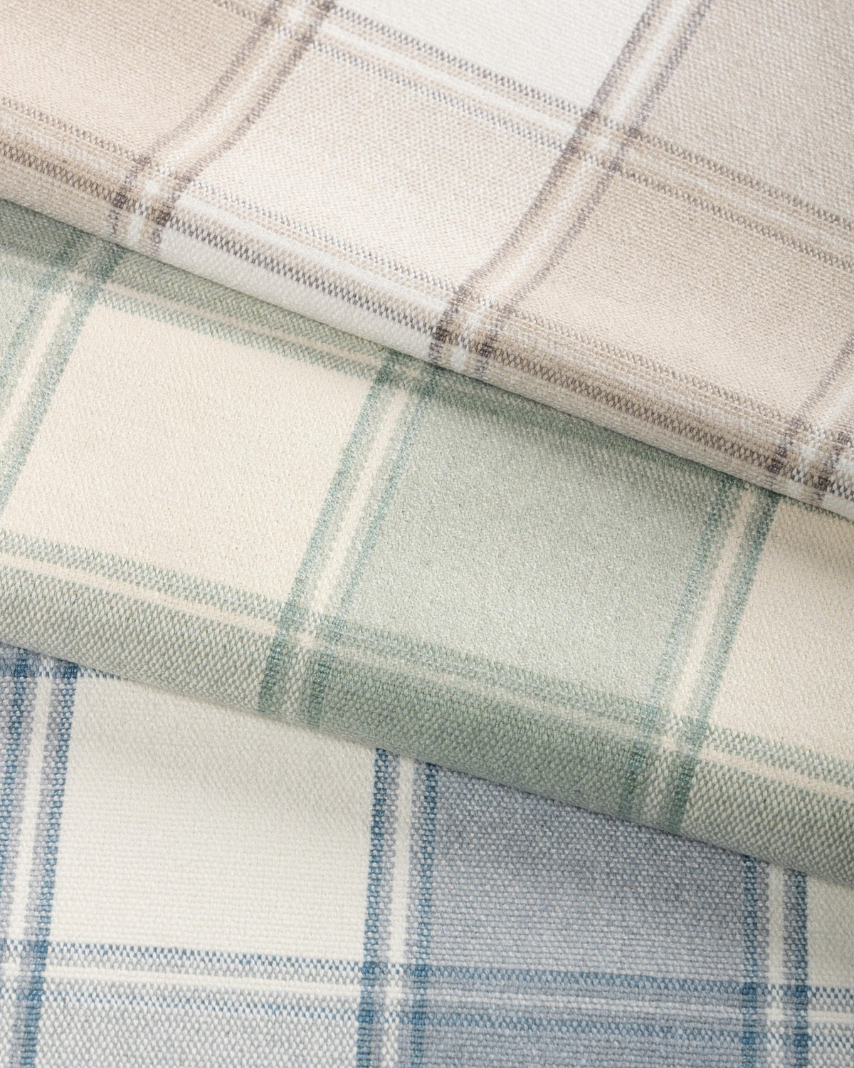 Kravet NELSON PLAID SEA MIST Upholstery Fabric